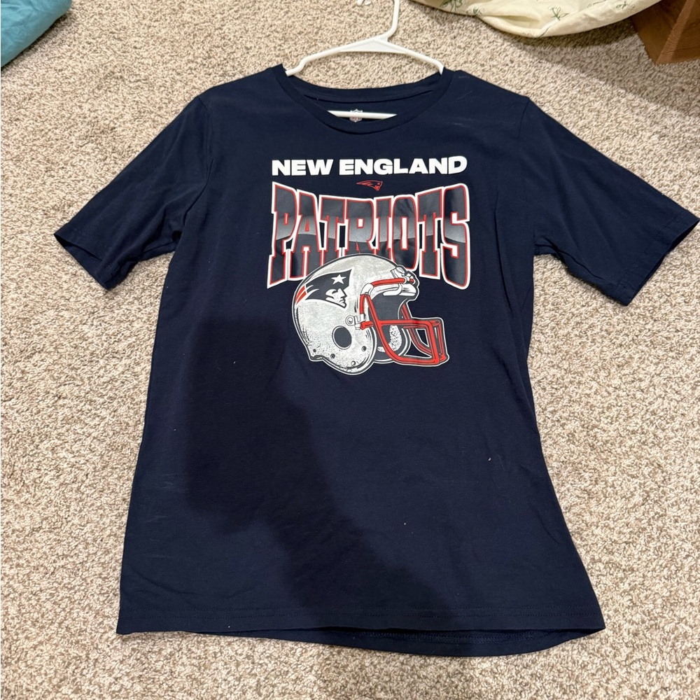 NFL New England Patriots Navy Blue Short Sleeve Tee